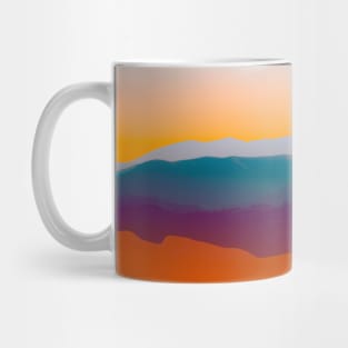 Sunset in Rhodes Mug